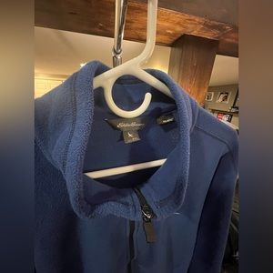 Eddie Bauer fleece full zip jacket.